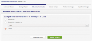 Importar - Passo 3