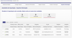 Importar - Passo 6